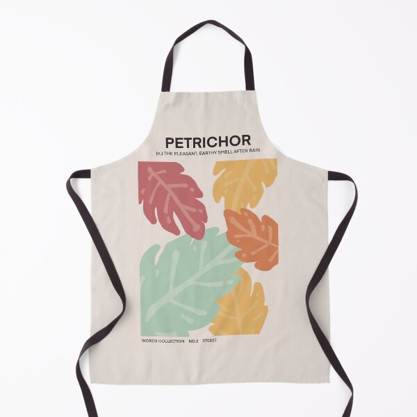 Item preview, Petrichor meaningful word poster designed and sold by ohmyguacamole.