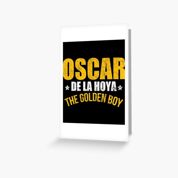 Oscar De La Hoya T-ShirtThe golden boy oscar de la hoya Greeting Card