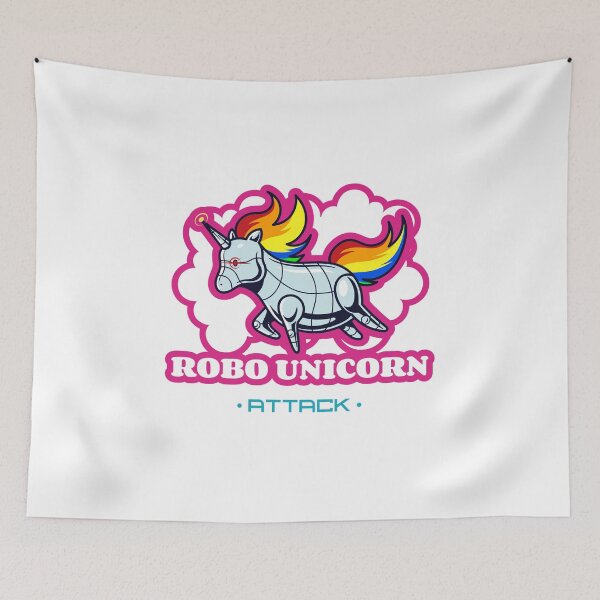 Item preview, Robo Unicorn Attack designed and sold by Allyoudois.