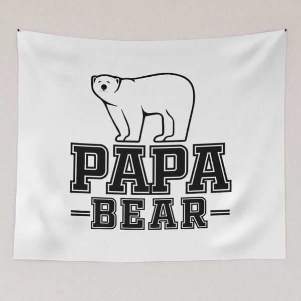 Item preview, Papa Bear T-ShirtPapa Bear Father day gift idea designed and sold by FewFew.