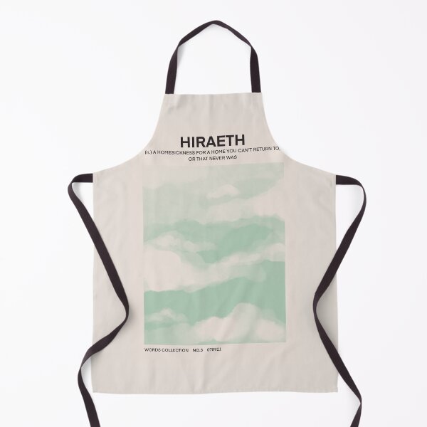 Item preview, Hiraeth meaningful word poster designed and sold by ohmyguacamole.