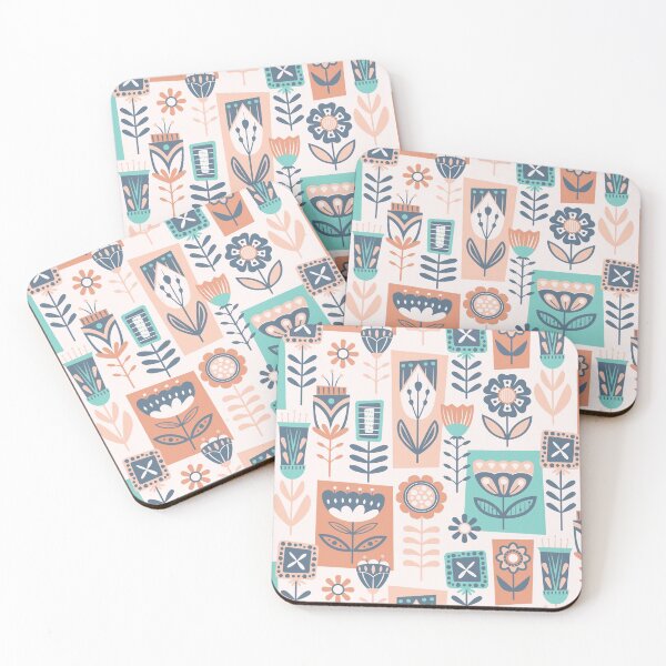 Item preview, Wild Folk Flowers-Cotton Candy designed and sold by ammiecreative.