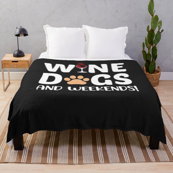 Item preview, Dogs Wine And Weekend designed and sold by NAESTOO.