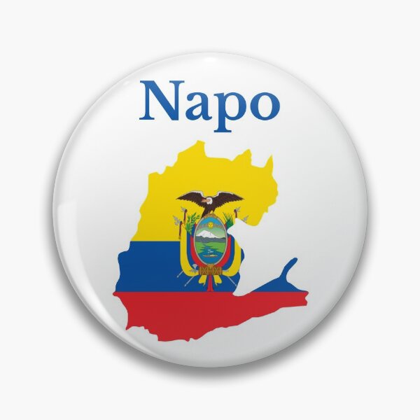 Item preview, Napo Province Map Design, Ecuador designed and sold by marosharaf.