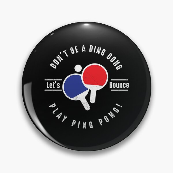 Artikelvorschau, Ping Pong T-Shirt Sei kein Ding-Dong, spiele Tischtennis! entworfen und verkauft von FewFew.