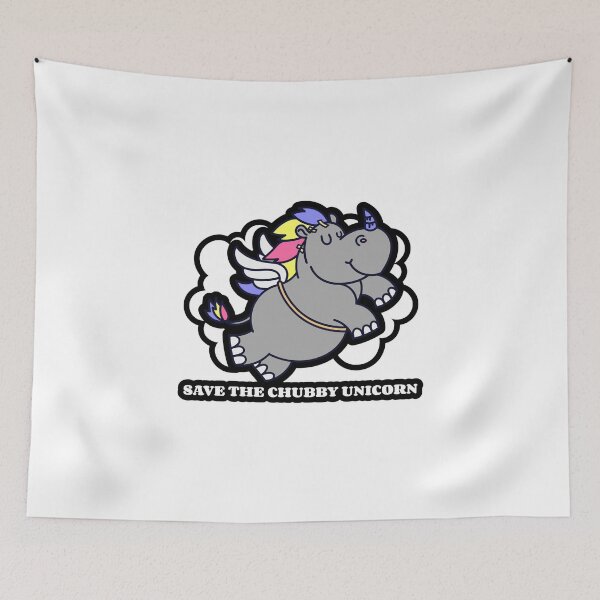 Item preview, Save The Chubby Unicorn designed and sold by Allyoudois.