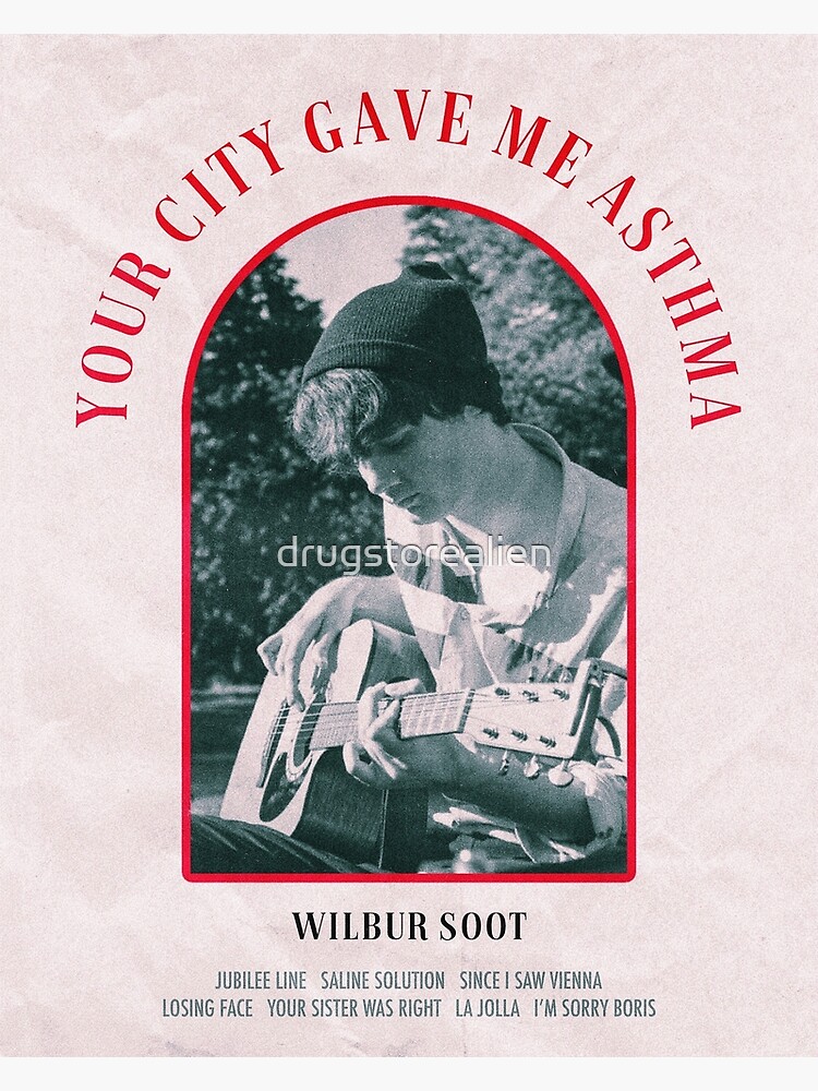 “shout at the walls” - wilbur soot | Art Print