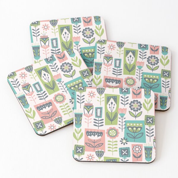 Item preview, Wild Folk Flowers-Kiwi Watermelon designed and sold by ammiecreative.