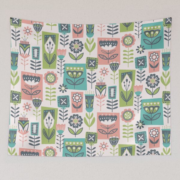 Item preview, Wild Folk Flowers-Kiwi Watermelon designed and sold by ammiecreative.