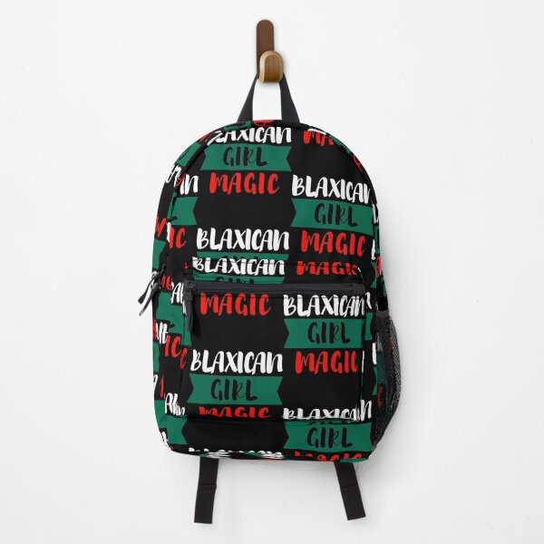 Item preview, Blaxican Girl Magic Half Black Half Mexican print designed and sold by jakehughes2015.