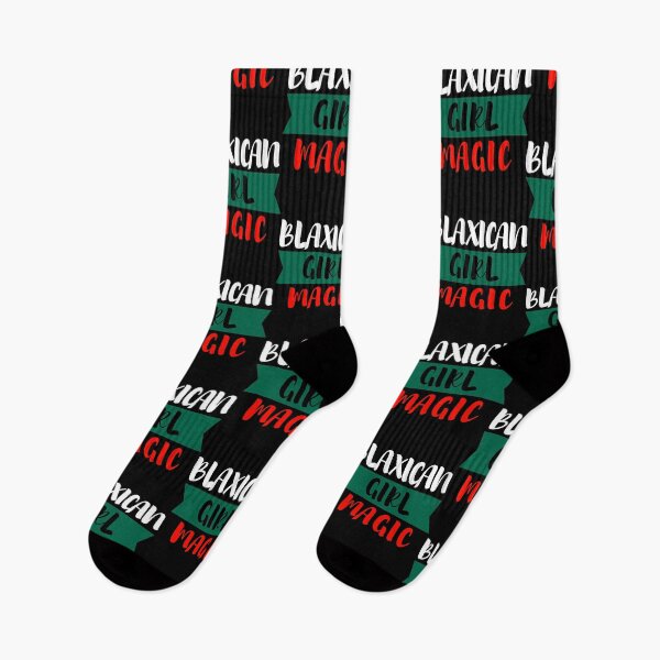 Item preview, Blaxican Girl Magic Half Black Half Mexican print designed and sold by jakehughes2015.