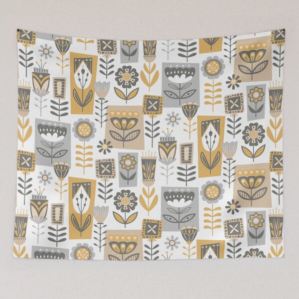 Item preview, Wild Folk Flowers-Sunshine designed and sold by ammiecreative.