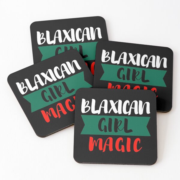 Item preview, Blaxican Girl Magic Half Black Half Mexican print designed and sold by jakehughes2015.