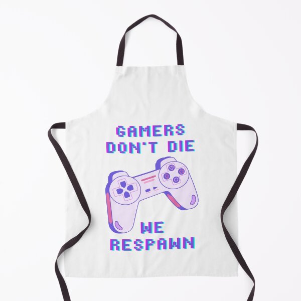 Item preview, Gamers don't die we respawn - gaming designed and sold by SunsetCloud.