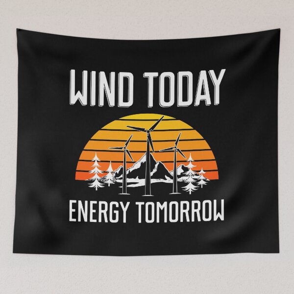 Item preview, Energy Tomorrow Wind Turbine Technician graphic designed and sold by jakehughes2015.