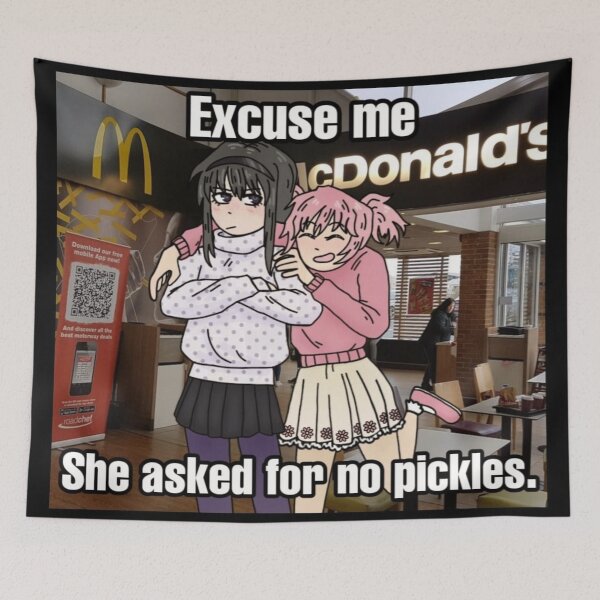 Item preview, She Asked For No Pickles designed and sold by Ohfrekb.