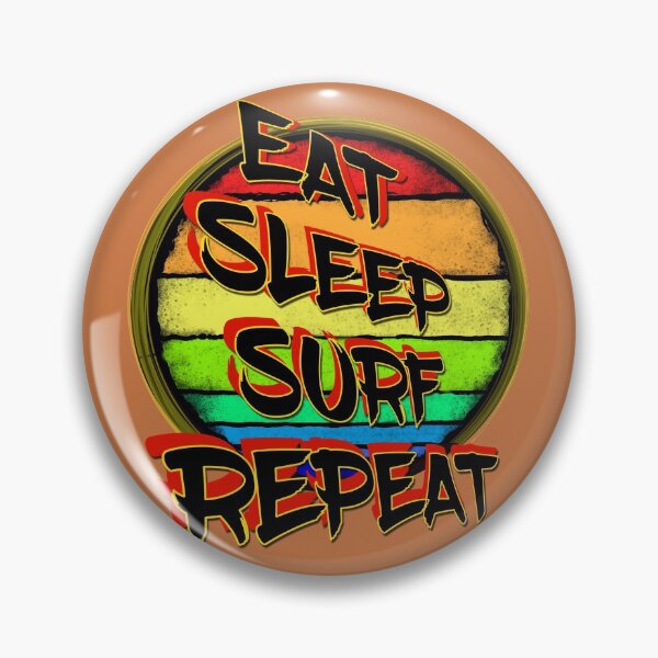 Item preview, Eat Sleep Surf Repeat  designed and sold by ronnieyoung.