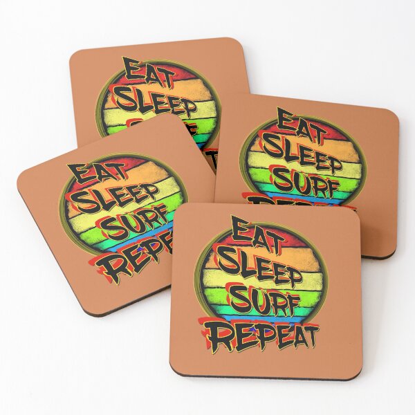 Item preview, Eat Sleep Surf Repeat  designed and sold by ronnieyoung.