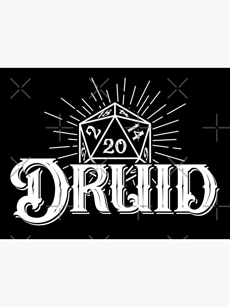 Dnd Druid Character Poster For Sale By Chailynreed Redbubble 7787