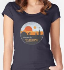 Welcome to Tatooine Women's Fitted Scoop T-Shirt
