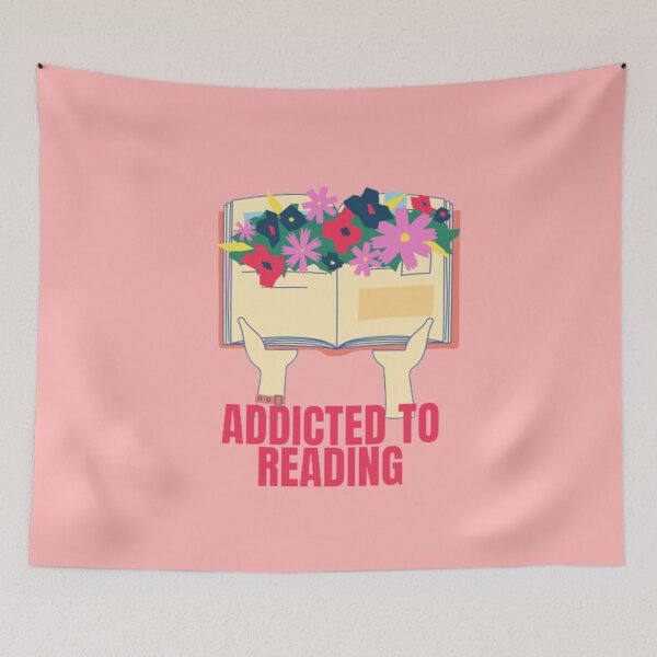 Item preview, Addicted to reading  designed and sold by smrithi2936.