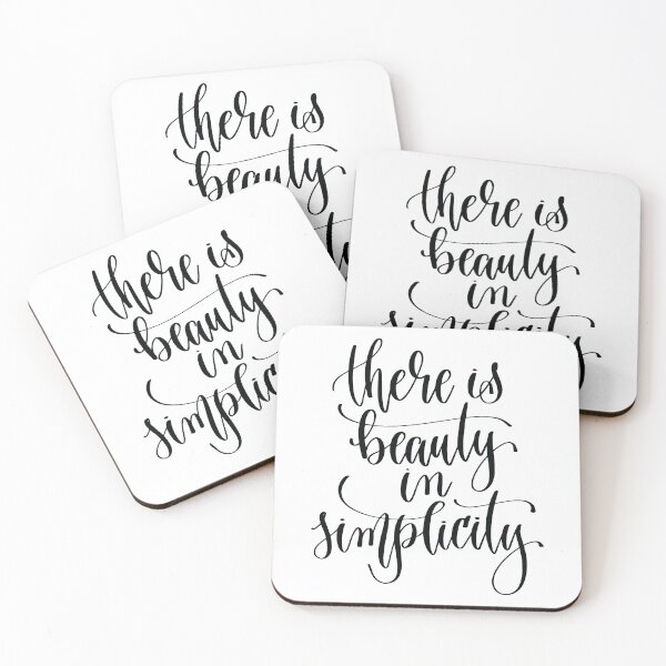 Item preview, There Is Beauty In Simplicity designed and sold by GoodVibesWX9.