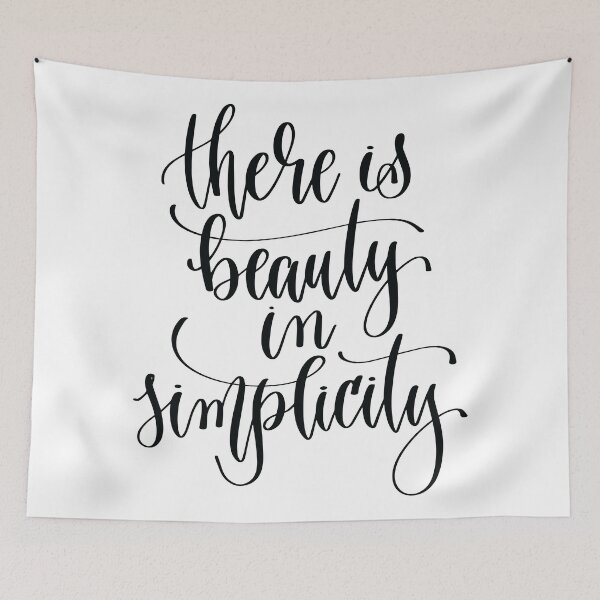 Item preview, There Is Beauty In Simplicity designed and sold by GoodVibesWX9.
