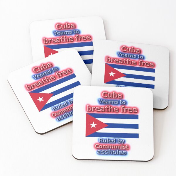 Item preview, Cuba yearns to breathe free... (AT) designed and sold by OleKurmudgeon.
