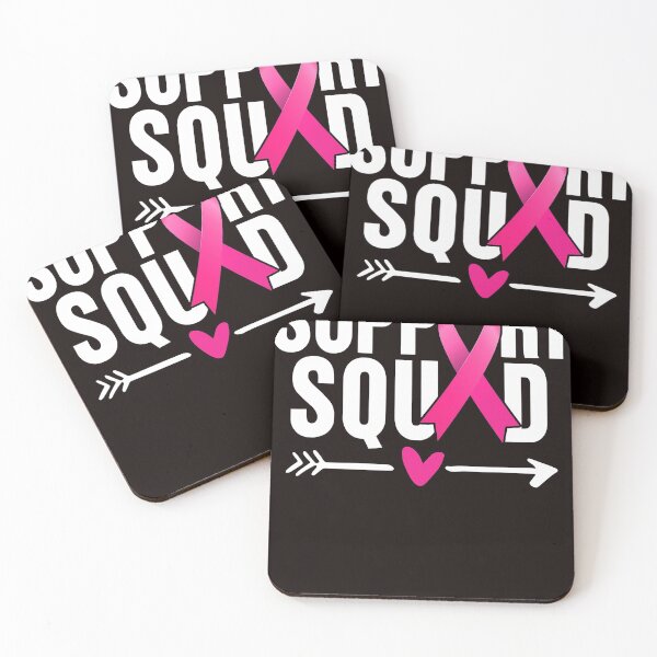 Item preview, Breast Cancer Warrior Support Squad Breast Cancer Awareness designed and sold by MichaelAgree.