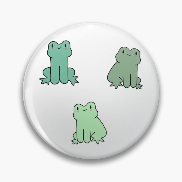 Item preview, cute baby frog sticker pack designed and sold by blar-417.