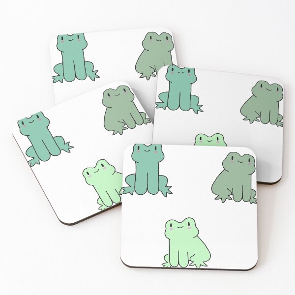 Item preview, cute baby frog sticker pack designed and sold by blar-417.