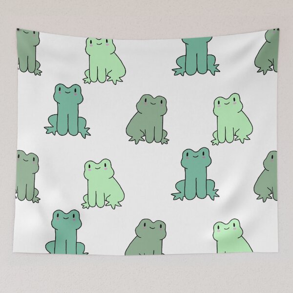 Item preview, cute baby frog sticker pack designed and sold by blar-417.