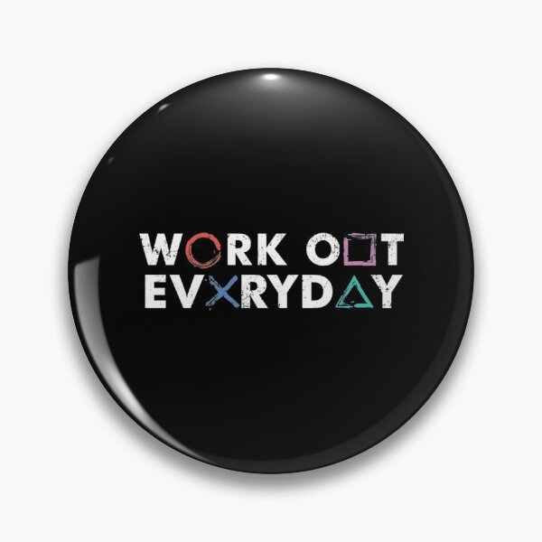 Artikelvorschau, Playstation T-ShirtGamers T-Shirt Work Out Everyday entworfen und verkauft von FewFew.