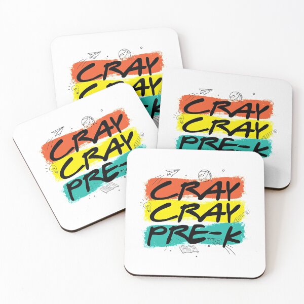Artikelvorschau, Pre K T-ShirtCray Cray Pre K entworfen und verkauft von FewFew.