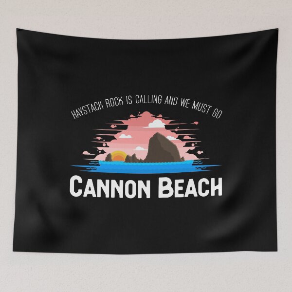 Item preview, Cannon Beach Haystack Rock Is Calling Matching Vacation design designed and sold by jakehughes2015.