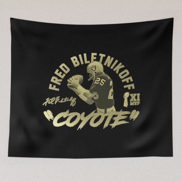 Item preview, Raiders T-ShirtCoyote_ Fred Biletnikoff designed and sold by FewFew.