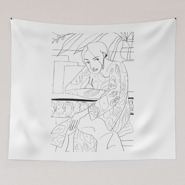 Item preview, Girls series (brush pen painting) designed and sold by Gaheezy-Studio.