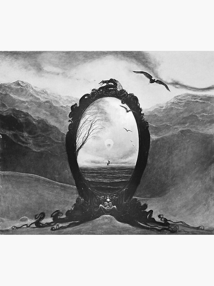 拙作「Untitled」 Untitled (Ocean Portal), by Zdzisław Beksiński