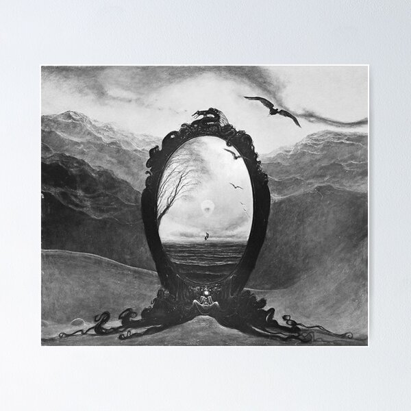 Item preview, Untitled (Ocean Portal), by Zdzisław Beksiński designed and sold by JustContemplate.