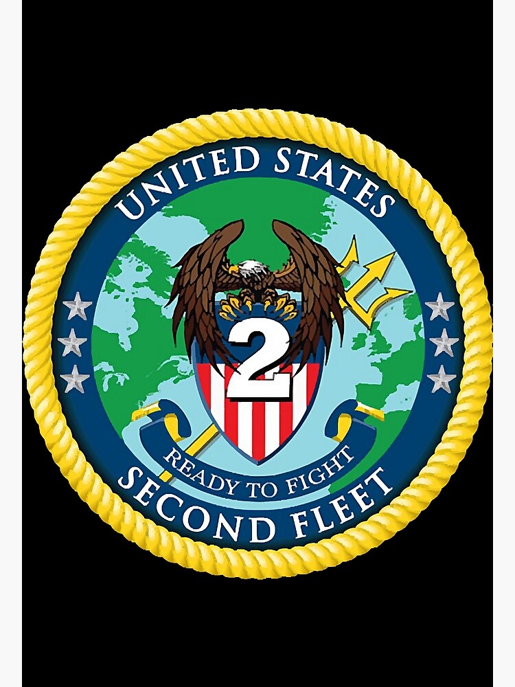 Póster Segunda Flota De La Armada De Los Estados Unidos De Cuzzidanette06 Redbubble 0738