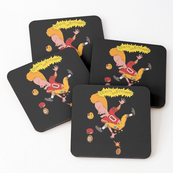 Item preview, Beavis play soccer cartoon designed and sold by RheaumeHenry.
