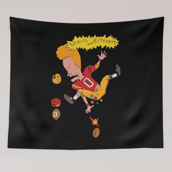 Item preview, Beavis play soccer cartoon designed and sold by RheaumeHenry.
