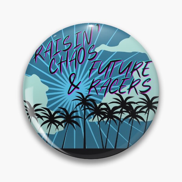Item preview,  Raisin Chaos and Future Racers Island Palm Trees designed and sold by CarantinedChaos.