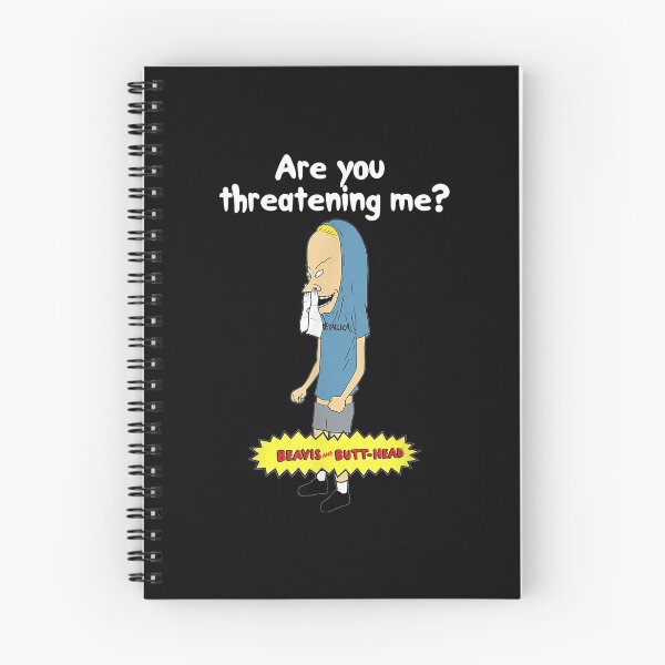 Item preview, Are You Threatening Me - beavis ask anime designed and sold by RheaumeHenry.
