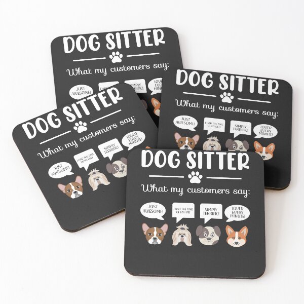 Item preview, Dog Sitter Shirt Dog Sitter Gift Funny Dog Faces Dog-Sitter designed and sold by NAESTOO.