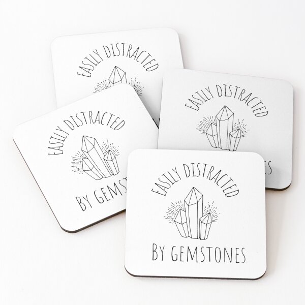 Item preview, Easily Distracted with Gemstones designed and sold by Oreo2020 Creations.