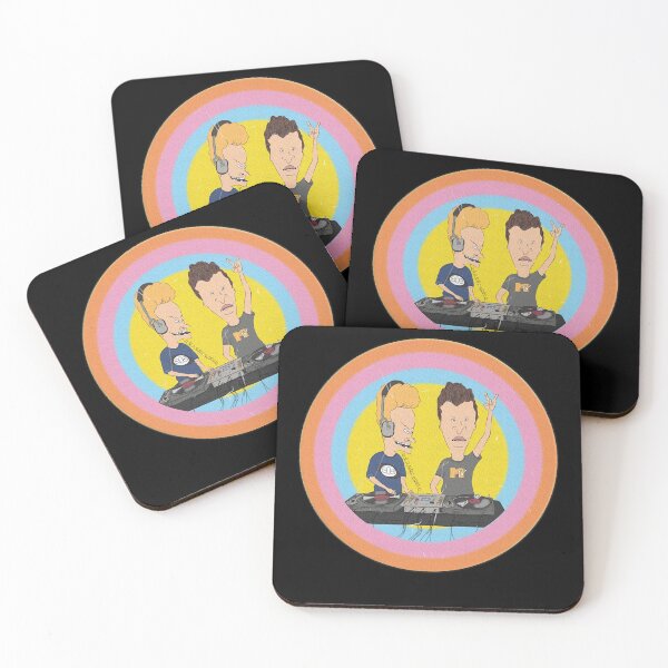 Item preview, Play music beavis and butthead color circle design designed and sold by RheaumeHenry.