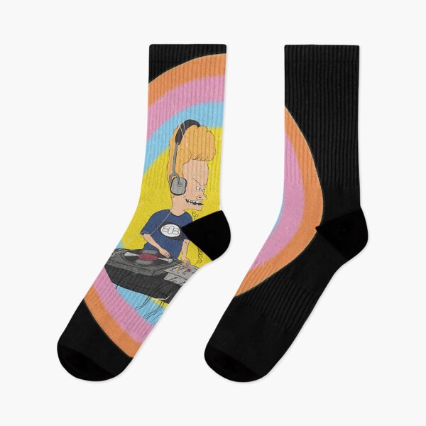 Item preview, Play music beavis and butthead color circle design designed and sold by RheaumeHenry.