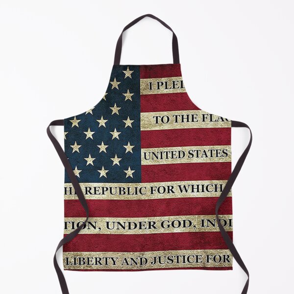Item preview, AMERICAN PLEDGE FLAD designed and sold by THE AMERICAN TEEVANGELIST.