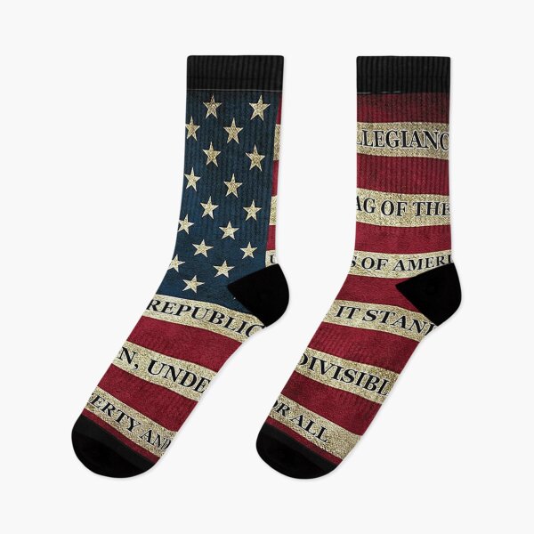 Item preview, AMERICAN PLEDGE FLAD designed and sold by THE AMERICAN TEEVANGELIST.